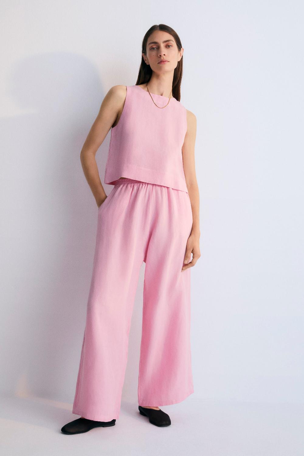 the new society Hera Mujer Top Hibiscus Precio de fábrica