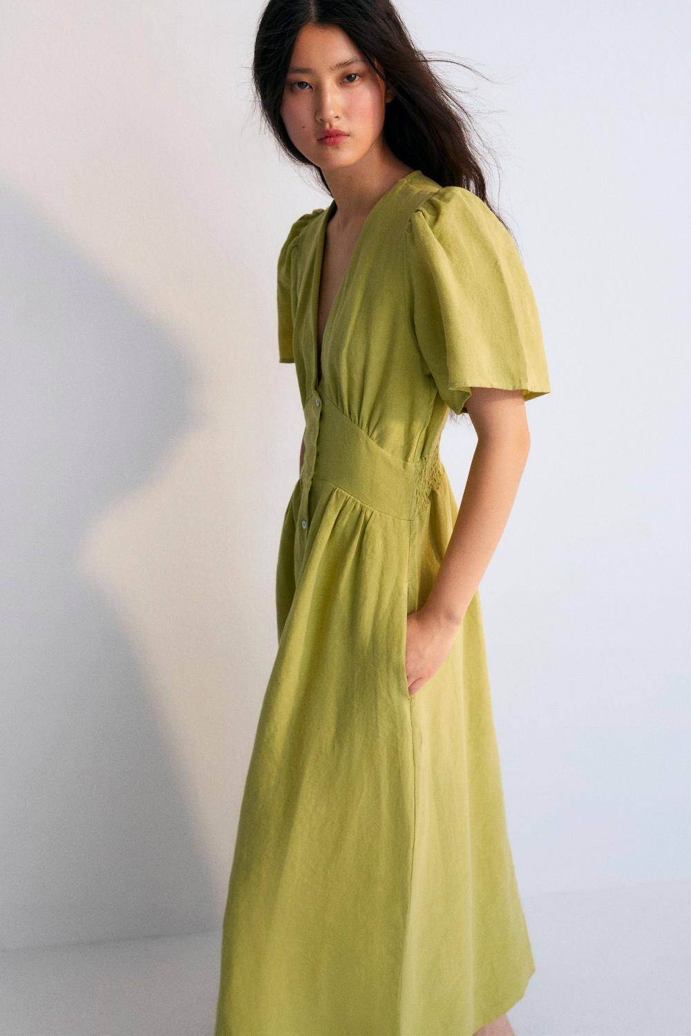 the new society Hera mujer vestida palma Oferta especial de fábrica
