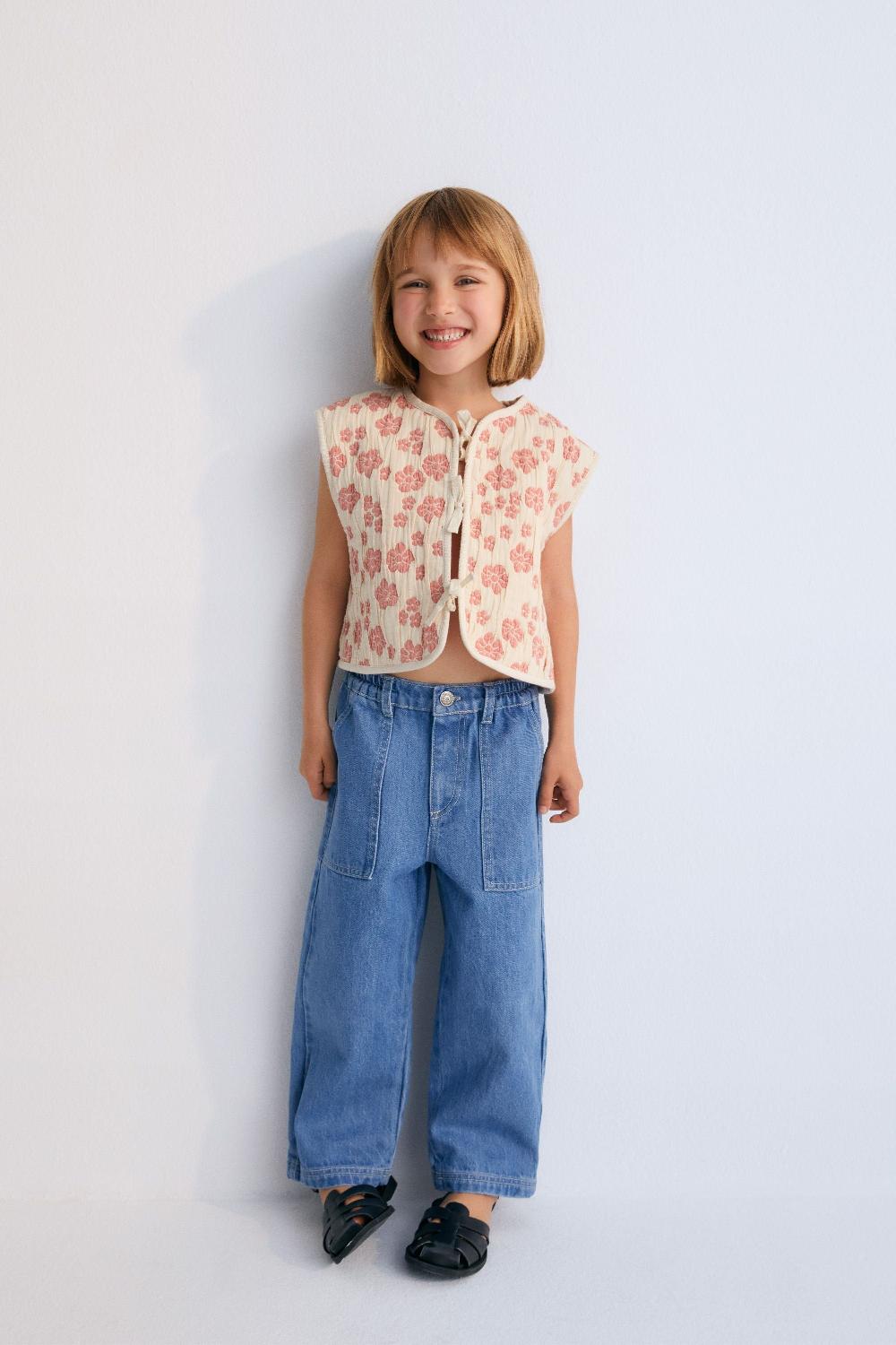 the new society Meganisi Pant Mid Mid Blue Denim