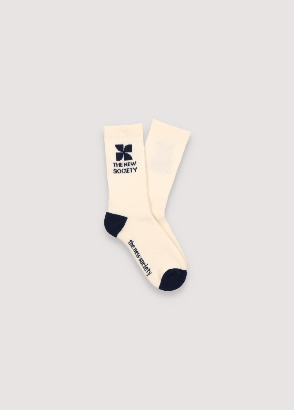 the new society Logotipo de calcetines Natural & Midnight Sky_sampling Rebajas online