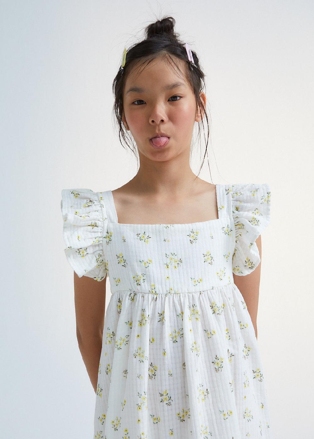 the new society Valley Dress Valley Print_sampling 6y Último día