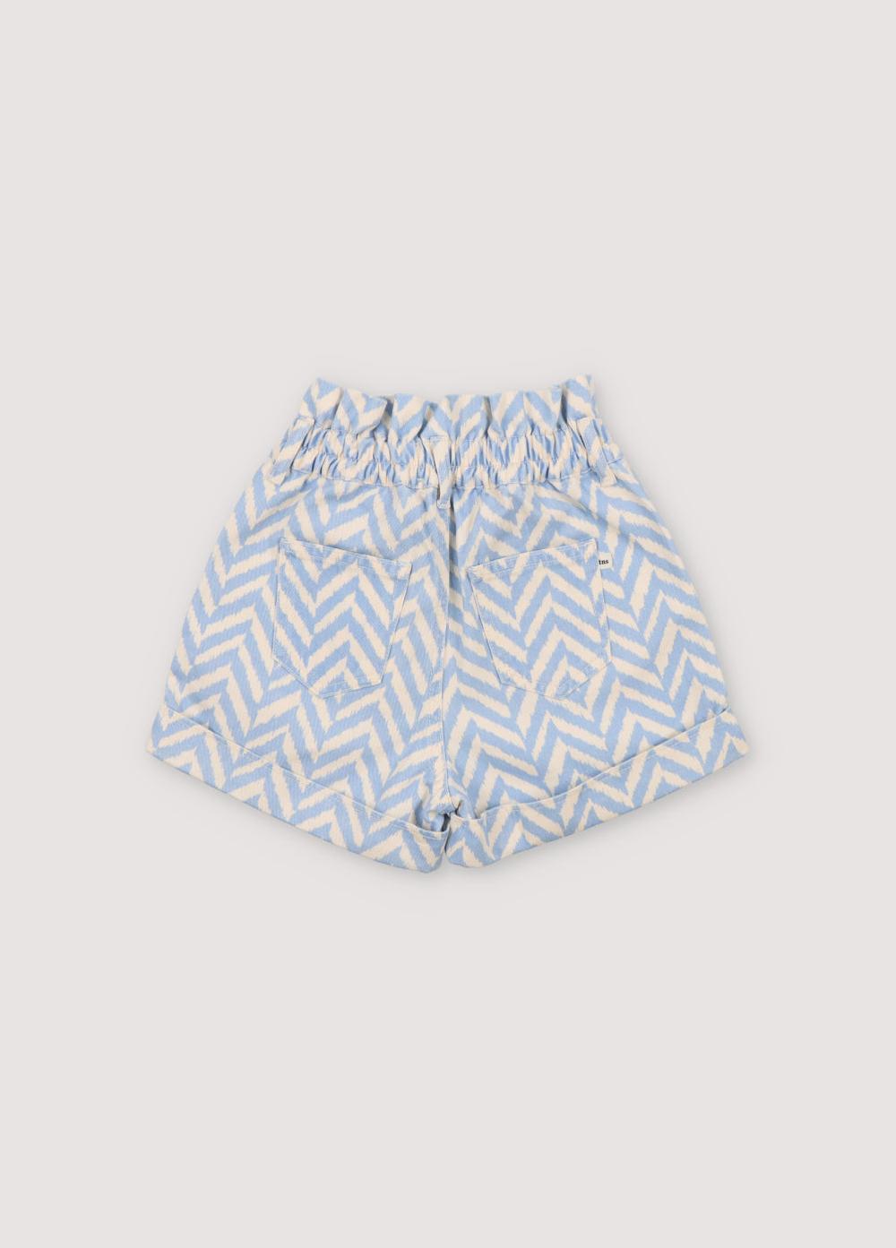 the new society West Hills Denim Short LA Brea Print_sampling 6y Solo hoy
