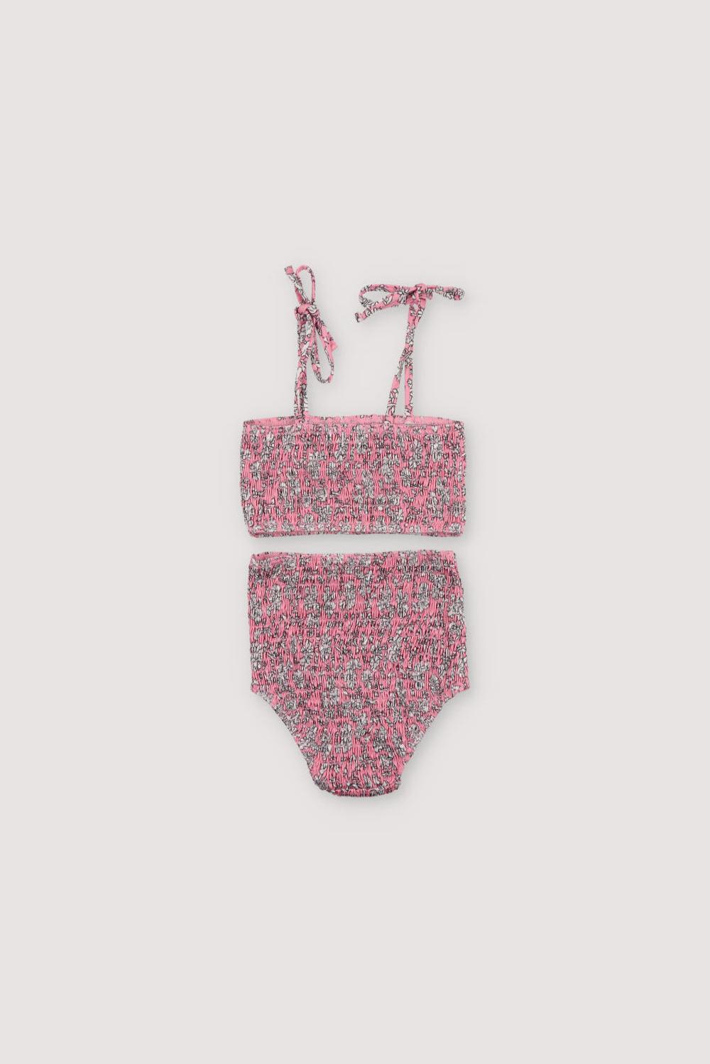 the new society Bikini niña peony hibiscus impresión Rebajas
