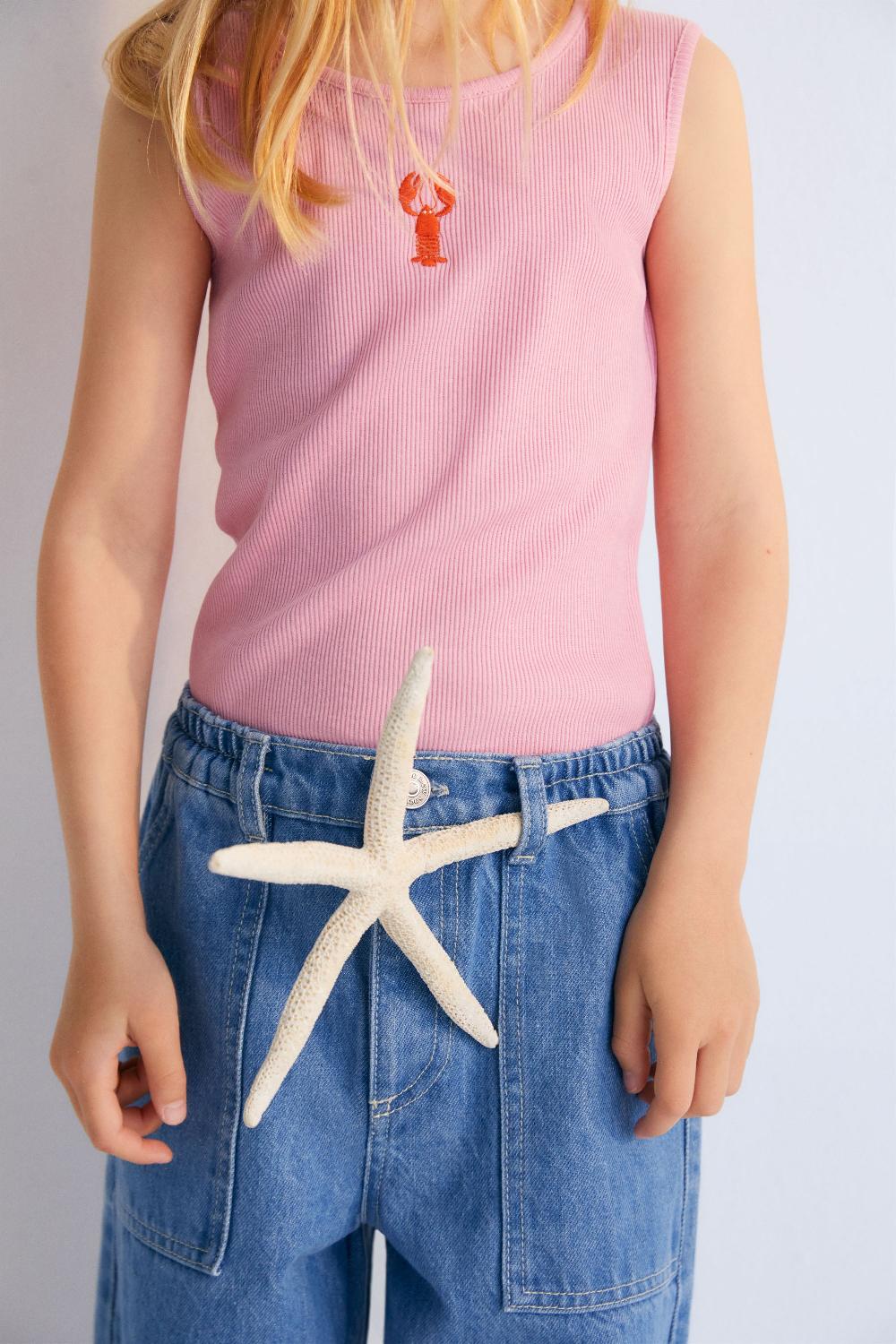the new society Lipsi Top Hibiscus Ofertas