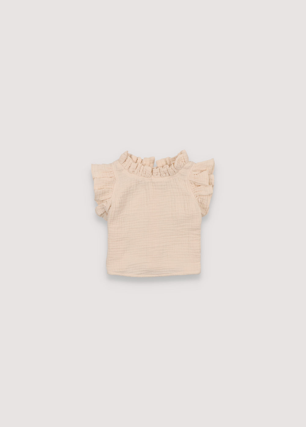 the new society Blusa de bebé coachella natural