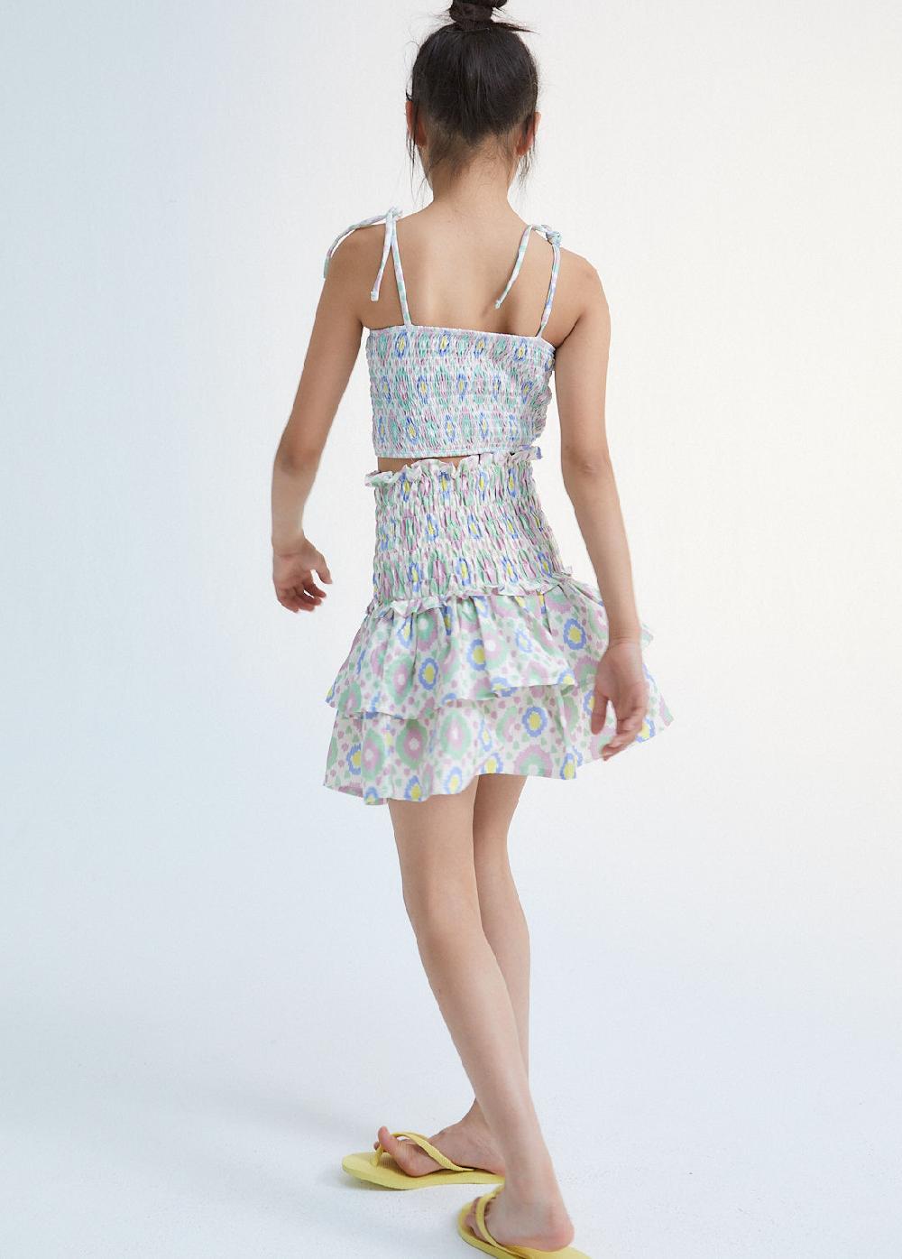 the new society Falda de culver Mejor oferta