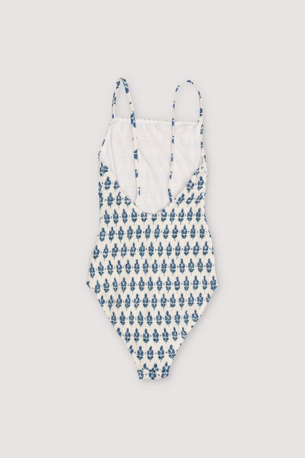 the new society Estampado de jacinto de mujer de traje de baño Limitado a 3 días