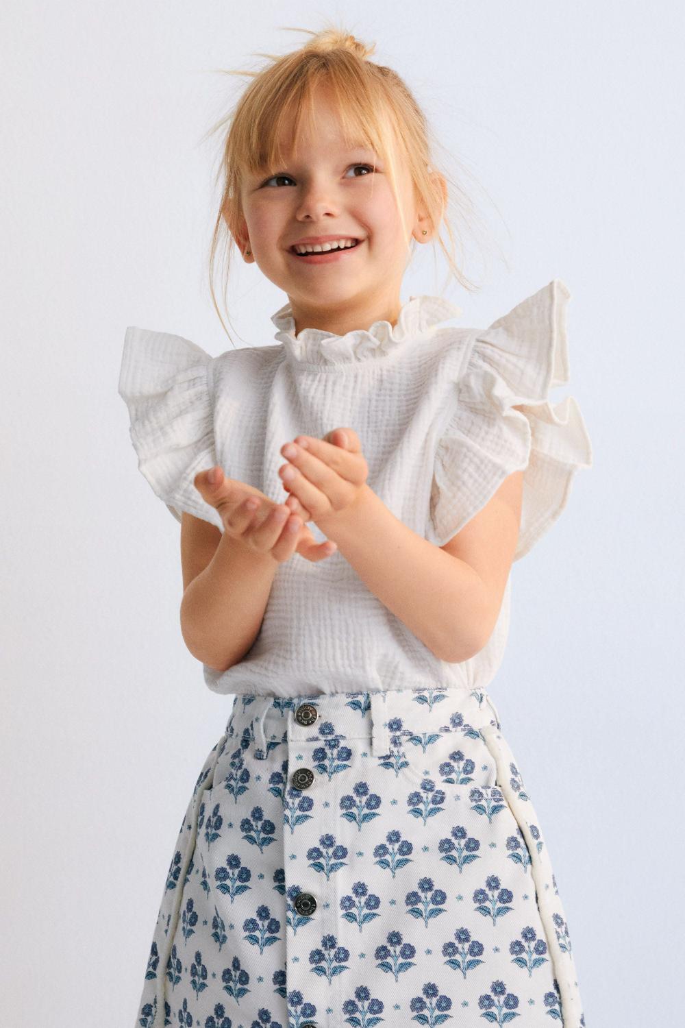 the new society Spyros Blouse Coconut Venta caliente