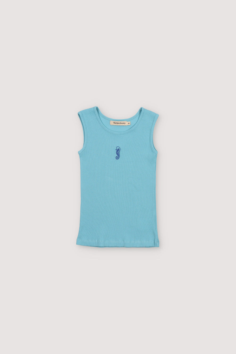 the new society Lipsi Top Milky Blue En oferta