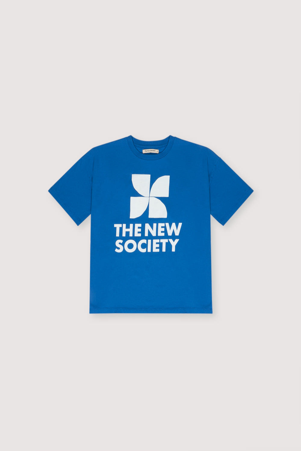 the new society Camiseta de Mykonos Cobalto Descuento