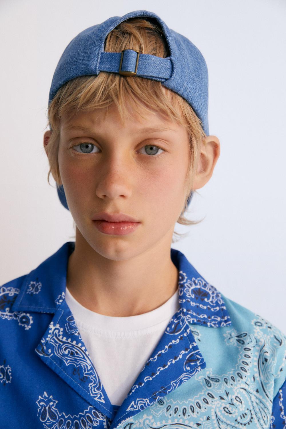 the new society Camisa de Mileto Boy Liquidación