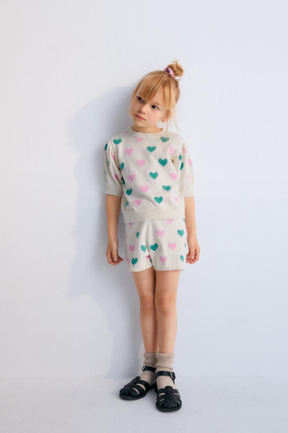 the new society Oia Top Love Motif Multicolor Grandes descuentos