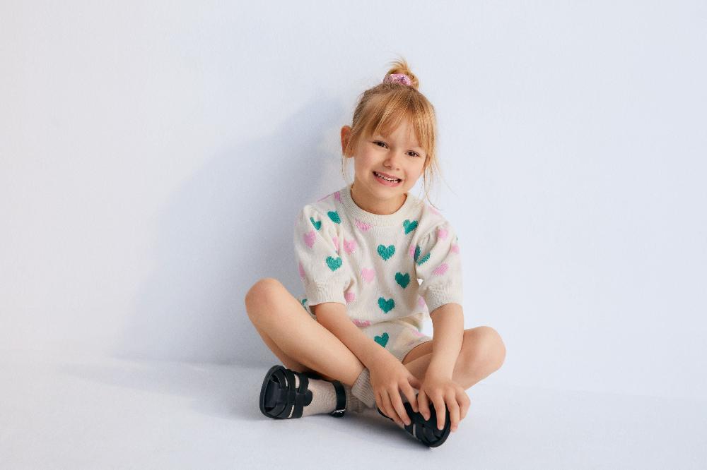 the new society Oia Top Love Motif Multicolor Grandes descuentos