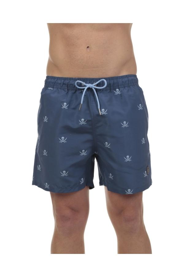 the time of bocha polo team Bañador Pirata Hombre The Time Of Bocha QV1SP07 Denim