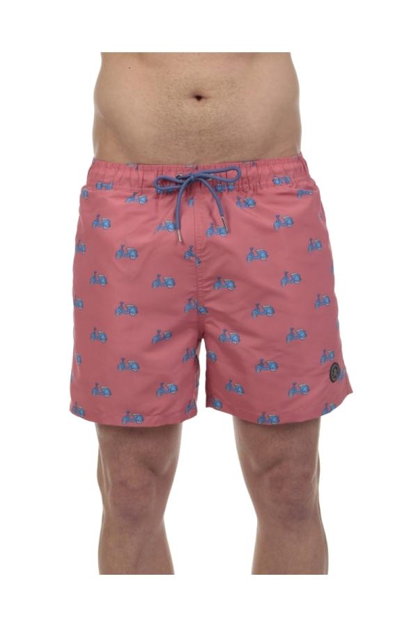 the time of bocha polo team Bañador Moto Hombre The Time Of Bocha QV1SP02 Coral