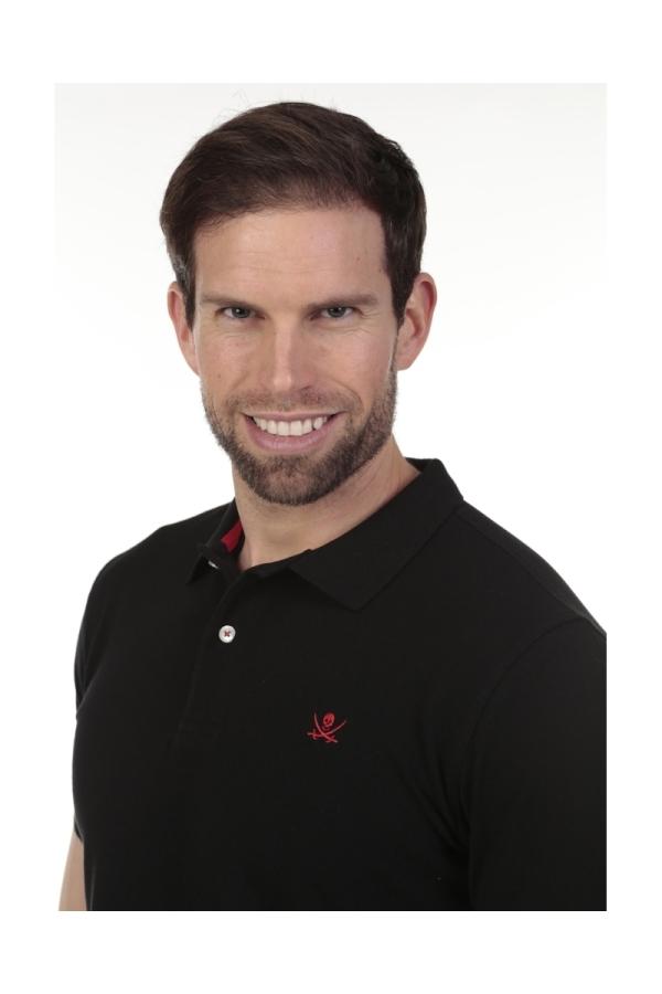 the time of bocha polo team Polo Basico Hombre The Time Of Bocha QV1PBASICO Negro Gran oferta