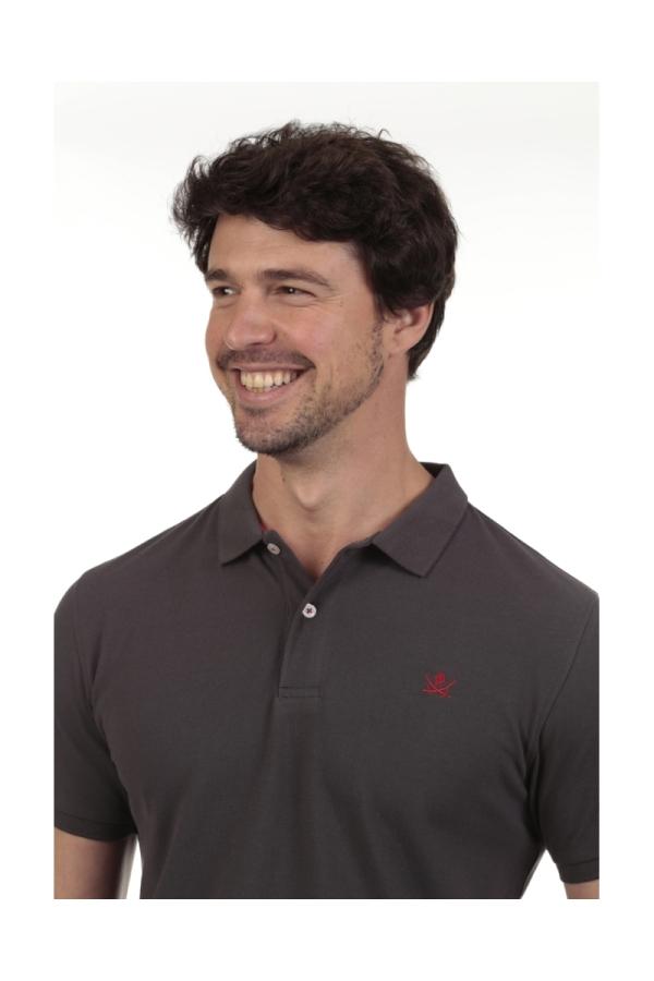 the time of bocha polo team Polo Basico Hombre The Time Of Bocha QV1PBASICO Gris.Sol Descuento