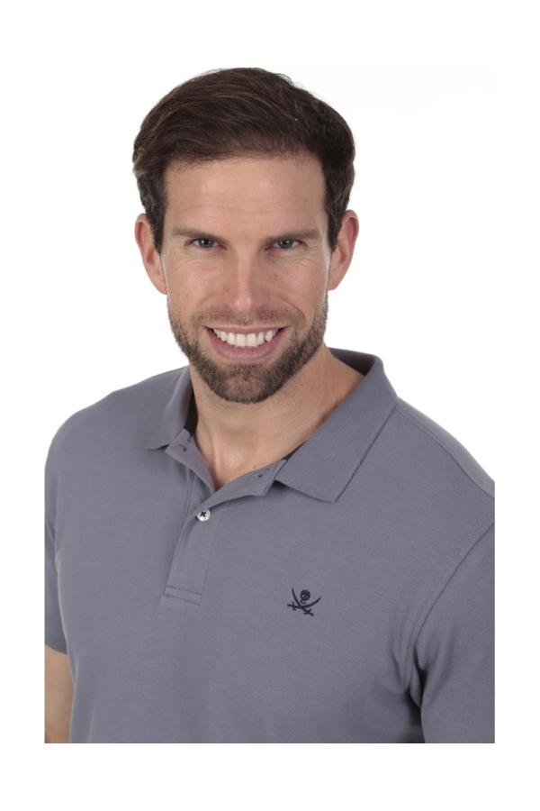 the time of bocha polo team Polo Basico Hombre The Time Of Bocha QV1PBASICO Gris Tienda