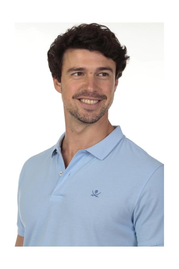 the time of bocha polo team Polo Basico Hombre The Time Of Bocha QV1PBASICO Celeste Rebajas online