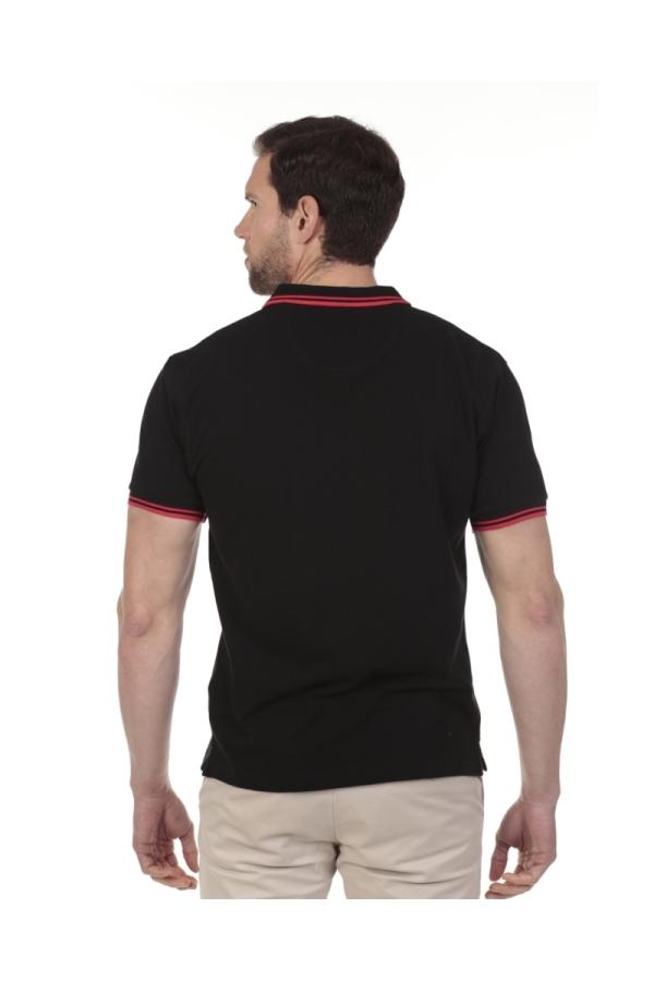 the time of bocha polo team Polo Pirata Hombre The Time Of Bocha QV1PSTRIP Negro Último día