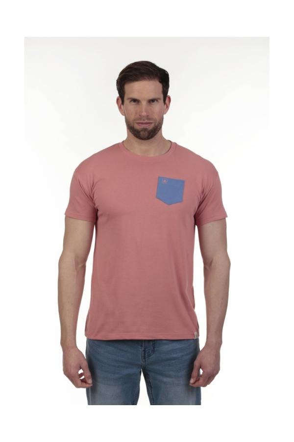 the time of bocha polo team Camiseta Bolsillo Hombre The Time Of Bocha QV1C42 Rosa