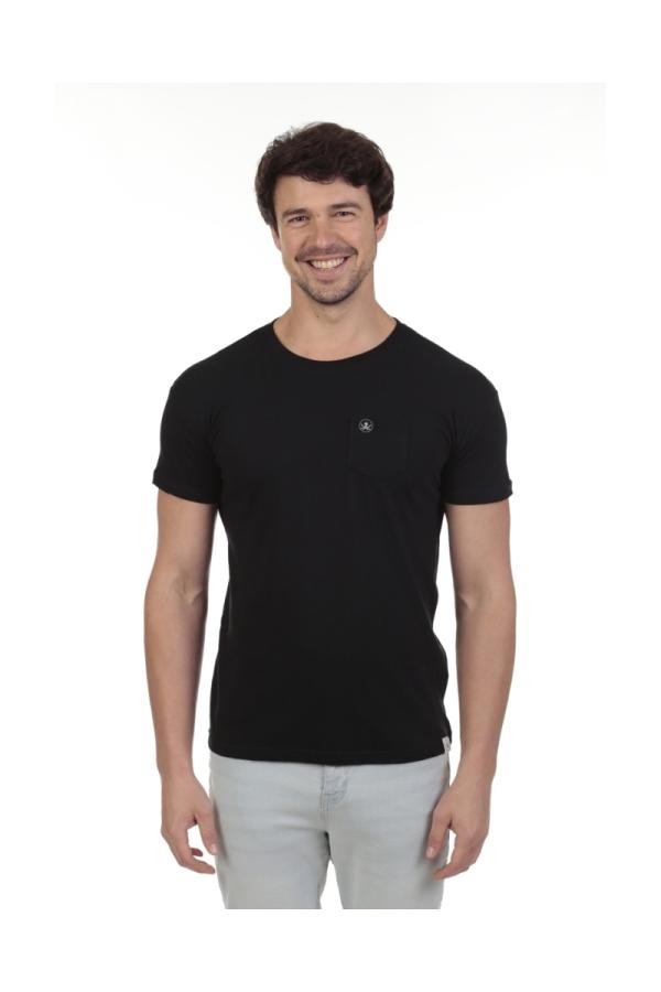 the time of bocha polo team Camiseta Bolsillo Hombre The Time Of Bocha QV1C42 Negro