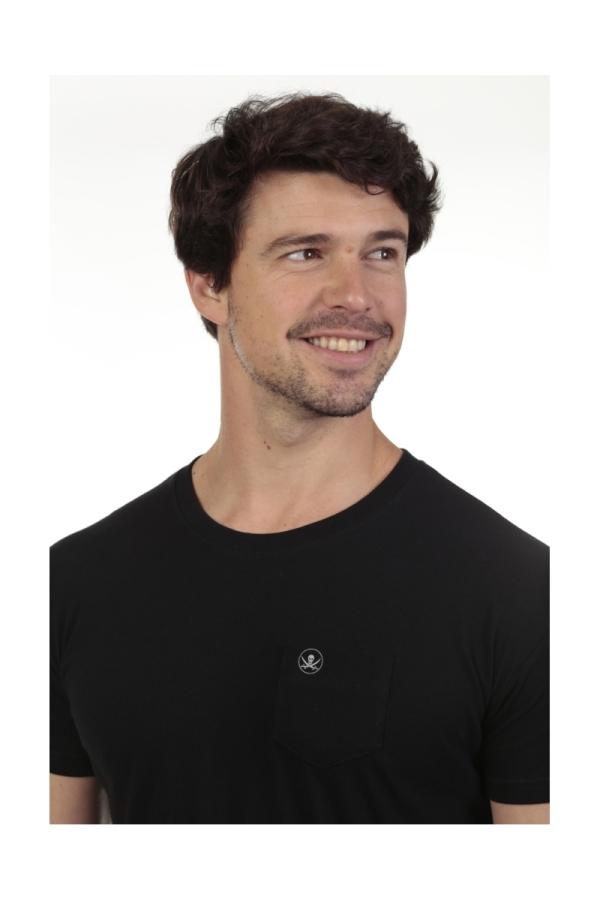 the time of bocha polo team Camiseta Bolsillo Hombre The Time Of Bocha QV1C42 Negro Solo hoy