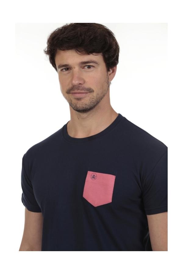 the time of bocha polo team Camiseta Bolsillo Hombre The Time Of Bocha QV1C42 Marino Oferta especial de fábrica