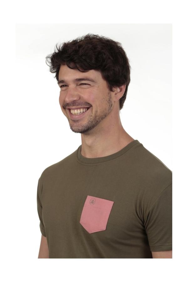the time of bocha polo team Camiseta Bolsillo Hombre The Time Of Bocha QV1C42 Kaki Promoción trimestral
