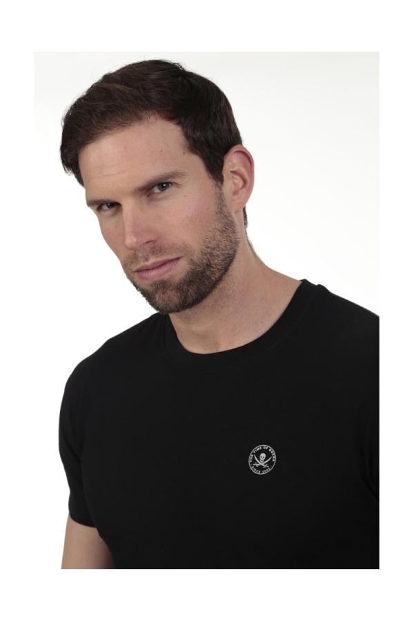 the time of bocha polo team Camiseta Mark Hombre The Time Of Bocha QV1C41 Negro En oferta