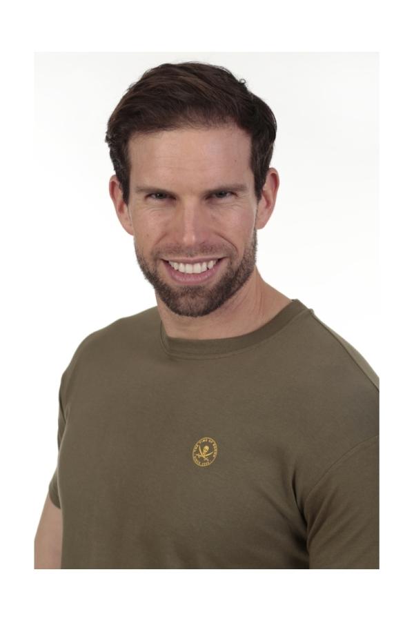 the time of bocha polo team Camiseta Mark Hombre The Time Of Bocha QV1C41 Kaki Descuentos del mes