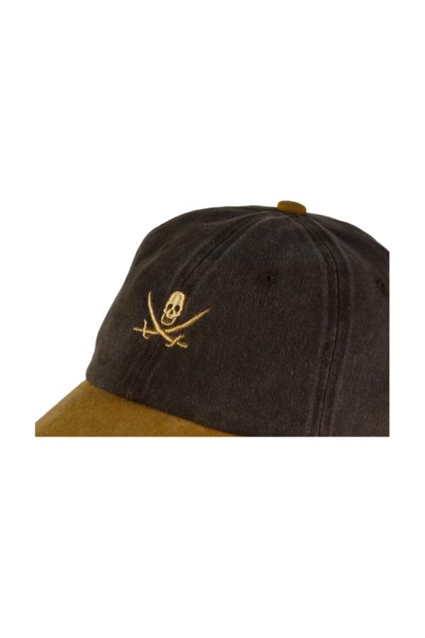 the time of bocha polo team Gorra Algodon Bicolor Ajustable Hombre The Time Of Bocha QV1GBICO Mostaza - Marron Rebajas de fábrica