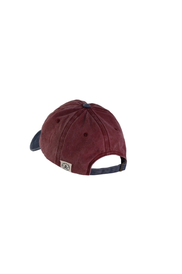the time of bocha polo team Gorra Algodon Bicolor Ajustable Hombre The Time Of Bocha QV1GBICO Marino - Rojo Los más vendidos
