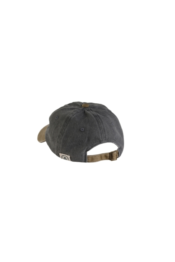 the time of bocha polo team Gorra Algodon Bicolor Ajustable Hombre The Time Of Bocha QV1GBICO Beig - Gris Descuento