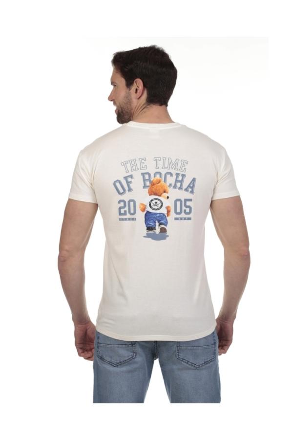 the time of bocha polo team Pack 2 Camisetas Hombre The Time Of Bocha QV1PK.CM Bl.Vinta-Denim Última moda