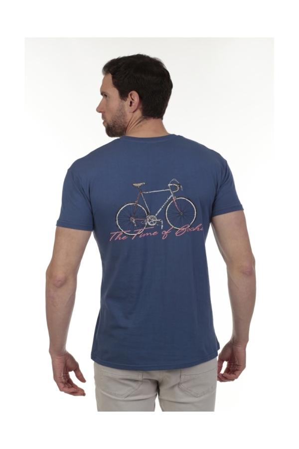 the time of bocha polo team Pack 2 Camisetas Hombre The Time Of Bocha QV1PK.CM Denim-Apricot Descuento por venta flash