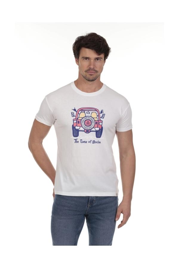 the time of bocha polo team Pack 2 Camisetas Hombre The Time Of Bocha QV1PK.CM Blanco-Azul.Jea Rebajas de fin de temporada
