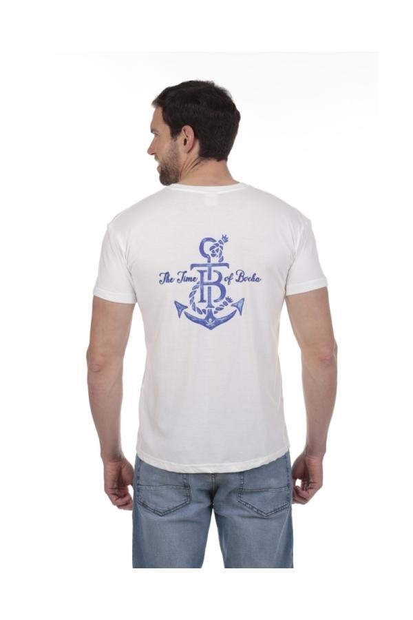 the time of bocha polo team Pack 2 Camisetas Hombre The Time Of Bocha QV1PK.CM Blanco-Marino En línea