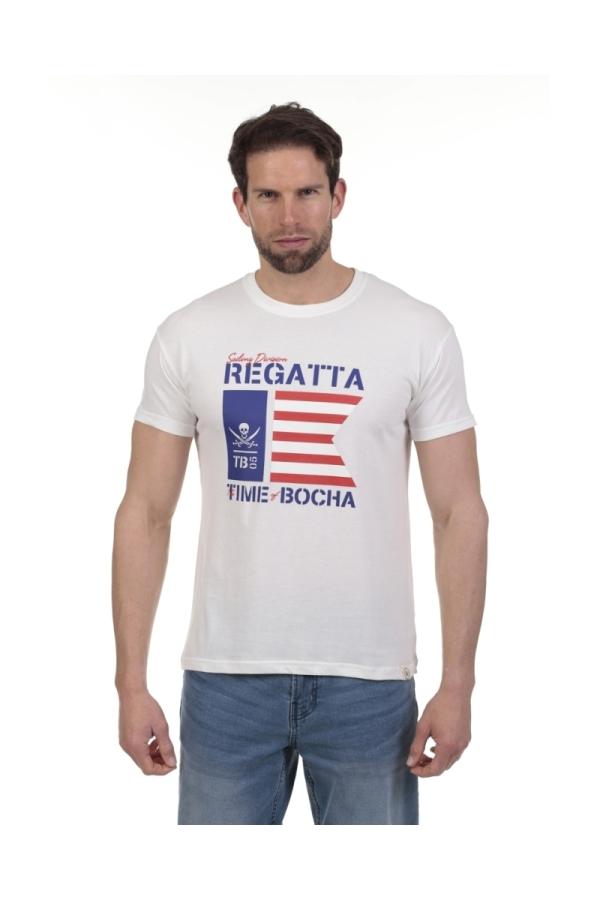 the time of bocha polo team Pack 2 Camisetas Hombre The Time Of Bocha QV1PK.CM Blanco-Azul.Jea Outlet