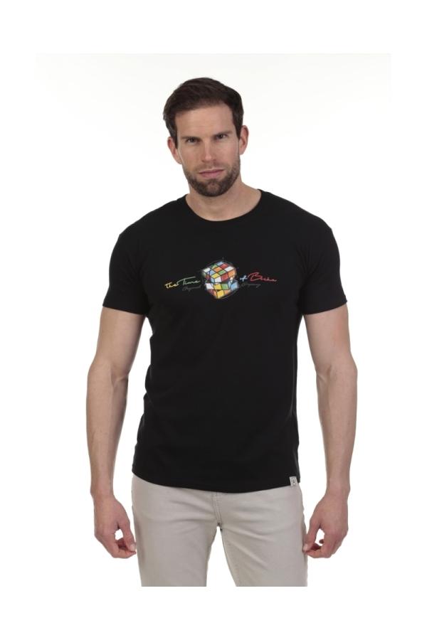 the time of bocha polo team Pack 2 Camisetas Hombre The Time Of Bocha QV1PK.CM Blanco-Negro Ofertas