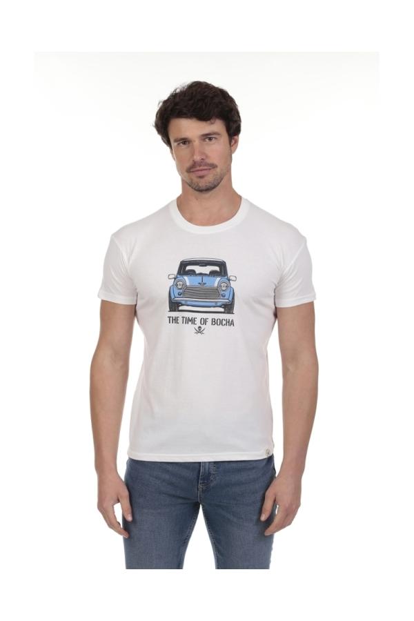 the time of bocha polo team Pack 2 Camisetas Hombre The Time Of Bocha QV1PK.CM Marino-Blanco Gran oferta