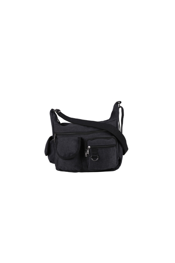 the time of bocha polo team Bandolera Canvas Hombre The Time Of Bocha QV1BAND2 Negro