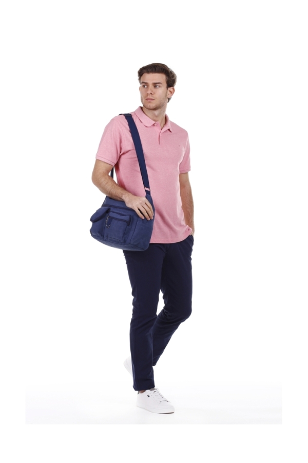 the time of bocha polo team Bandolera Canvas Hombre The Time Of Bocha QV1BAND2 Azul Rebajas top