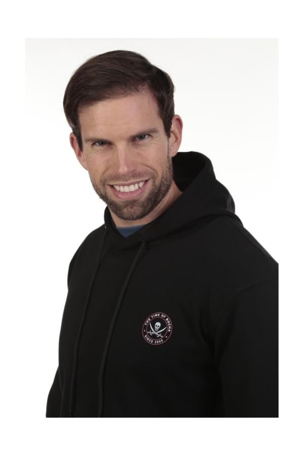 the time of bocha polo team Sudadera Canguro Hombre The Time Of Bocha QV1SCANGU Negro Ahorra y exporta