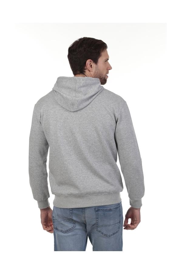 the time of bocha polo team Sudadera Canguro Hombre The Time Of Bocha QV1SCANGU Gris En oferta