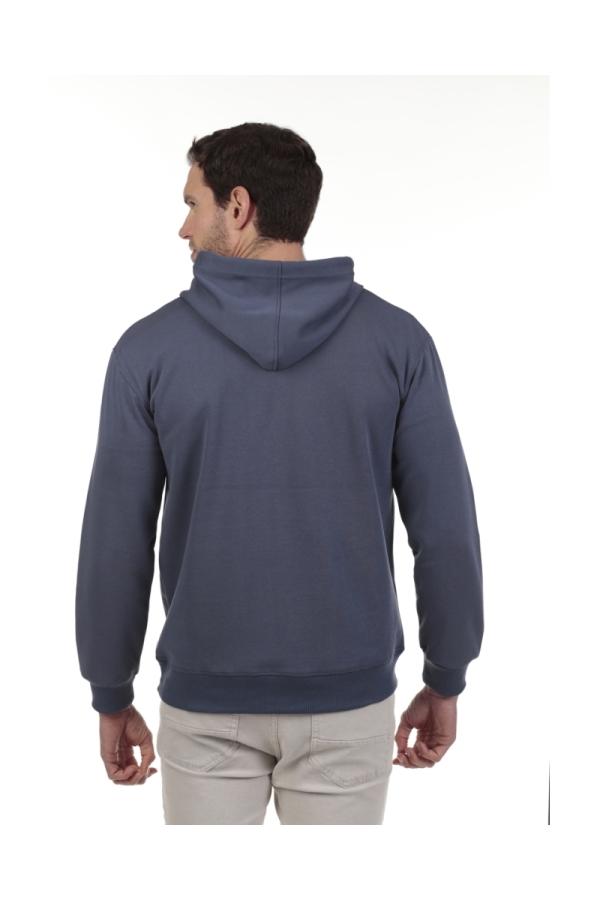 the time of bocha polo team Sudadera Canguro Hombre The Time Of Bocha QV1SCANGU Denim Libre de impuestos