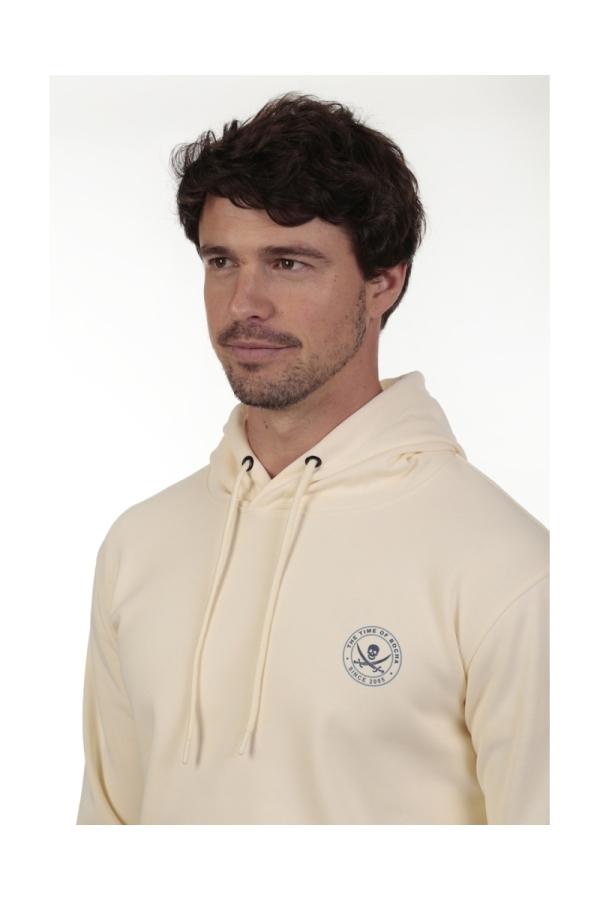the time of bocha polo team Sudadera Canguro Hombre The Time Of Bocha QV1SCANGU Beig Oferta exclusiva