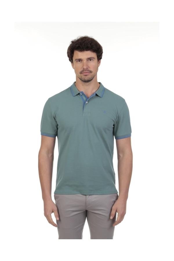 the time of bocha polo team Polo Pirata Hombre The Time Of Bocha QV1PSTRIP Menta