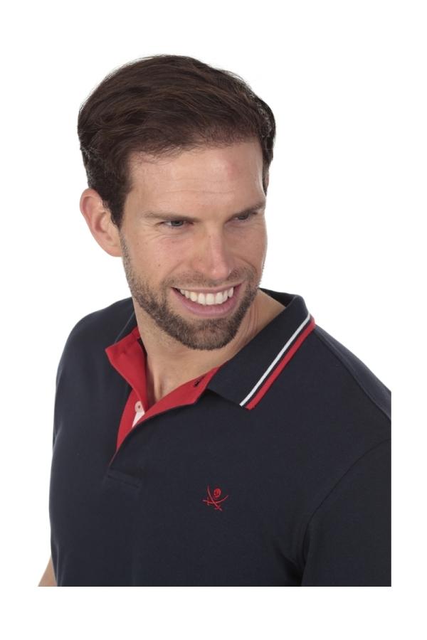 the time of bocha polo team Polo Pirata Hombre The Time Of Bocha QV1PSTRIP Marino Tienda
