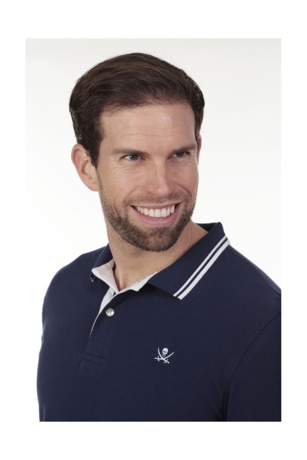the time of bocha polo team Polo Pirata Hombre The Time Of Bocha QV1PSTRIP Denim Rebajas online